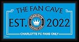 Charlotte FC Framed 10" x 20" Fan Cave Collage - NHL Team Plaques and Collages