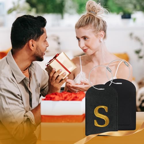 Gloppie Initial Luggage Tags T...