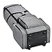 Linjinx Heavy-Duty Oxford Golf Travel Bag with Rolling Wheels, Padded Golf Club Travel Case for Safe Transit Gray One Size
