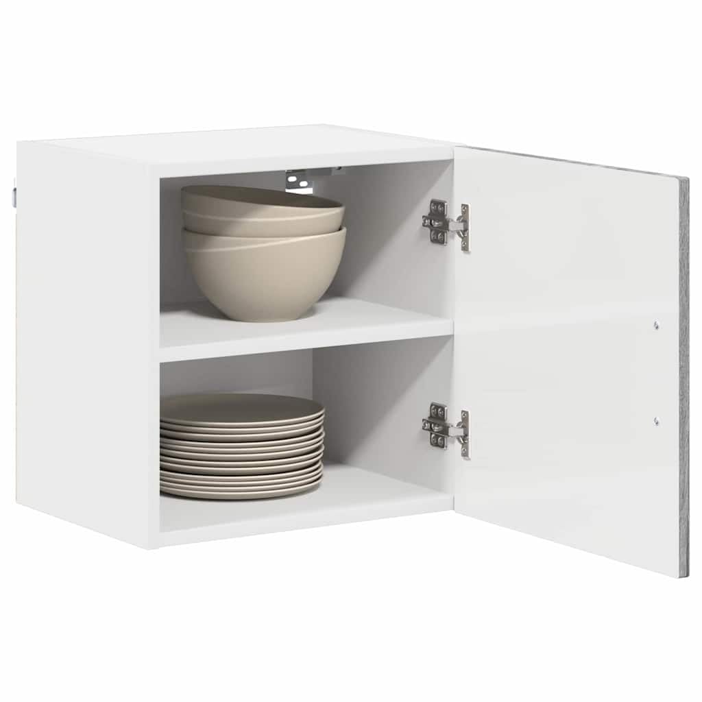 Küchenschrank Kalmar 2 pcs Graues Sonoma 40 x 31 x 40 cm Holzwerkstoff Küchenzubehör mit Stauraum für Moderne Küchenorganisation