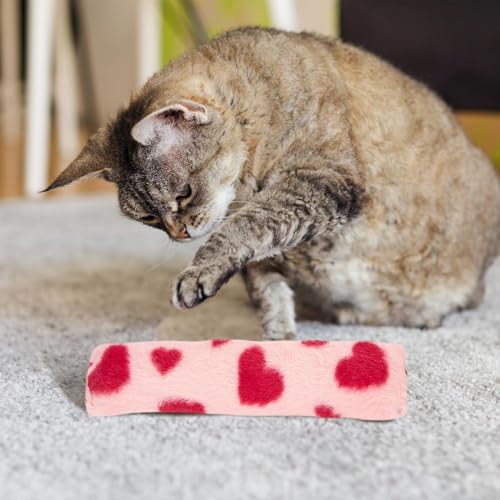 Brinquedos de catnip para gatos luxuosos, travesseiro de gato pelúcia, Toys de mastigação de gatos n