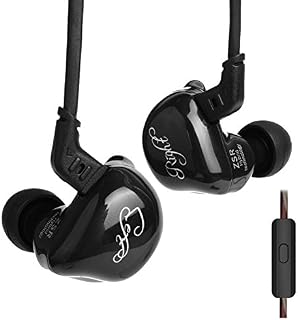 KZ ZSR in-Ear Headphones Earphone HiFi Stereo Deep Bass Earbuds with Detachable Cable