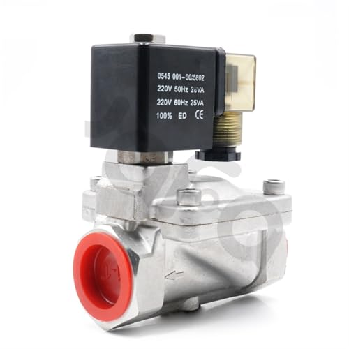 Électrovanne diaphragme pilote en acier inoxydable 3/4 pouce