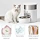 LNGJIN 25g x 25 Stück Silica Gel Trockenmittel Packung, Trocknungsmittel für Futterautomaten Katze, Silicabeutel, Trockenmittelbeutel, Trockenmittel Ersatz für 5L Futterautomaten