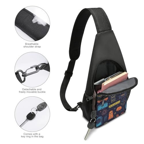 Bolso cruzado deportivo para mujer y hombre miniatura 4