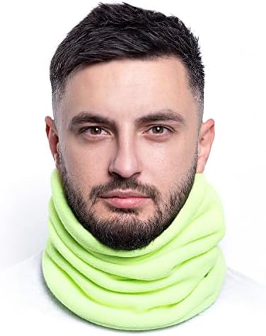 Mens Unisex Fleece Neck Neck Nose Neck Winter Warm Mask Thick Skiing Cycling Motorcycle Sports Snow Cap Elastic Windproof Headband