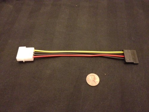 F04544-10 Cable de alimentación SATA tipo 4 pines a puerto serial