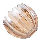 Nettoyage rapide : l'abat-jour suspendu en verre possède une finition lisse, ce qui garantit un entretien simple et rapide ; un simple coup de chiffon suffit pour que votre abat-jour et son couvercle restent brillants et comme neufs. abat-jour de rechange pour lampe de table, style tropical