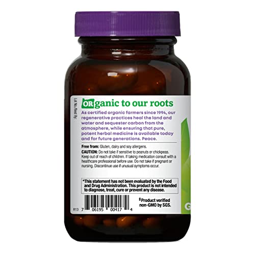 Oregon's Wild Harvest Astragalus Reishi Organic Herbal Supplement, 90 Count #TOP2