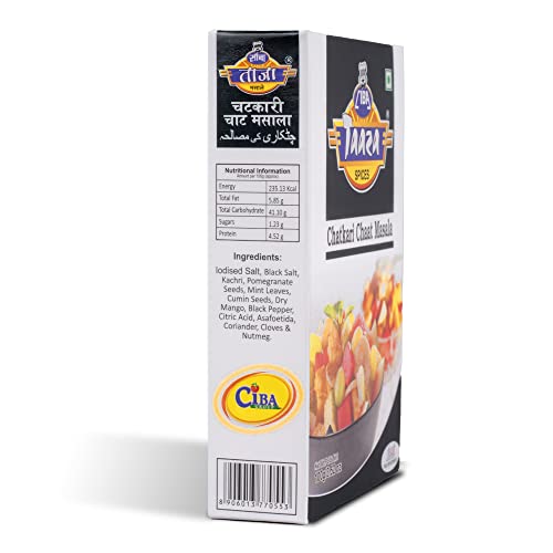 Ciba Taaza Chatkari Chaat (Chat) Masala Powder, 100gm - Image 4 thumbnail