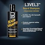 L3 Level 3 Beard Shampoo - Cleanse and Nourish your Facial Hair - Softens and Tames Frizzy Beards - Image 3