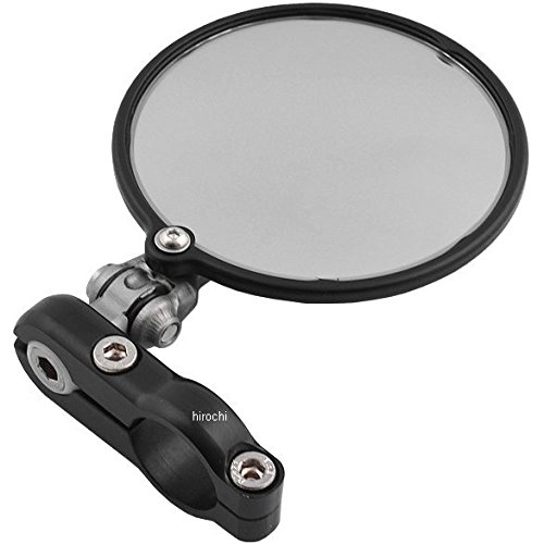 Amazon | シーアールジー CRG バーエンド ミラー 3インチラウンド 黒