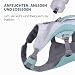 RUFFWEAR Swamp Cooler Hundegeschirr und Griff, leichte Laufausrüstung hält Haustiere bei heißem Wetter kühl, Verstellbar, stark und kühlend, 2 Leinen-Portale, Sage Green (XX Small, 33-43cm)