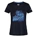Produktbild Regatta Womens Fingal V T-Shirt, Navy Marl, XX-Large