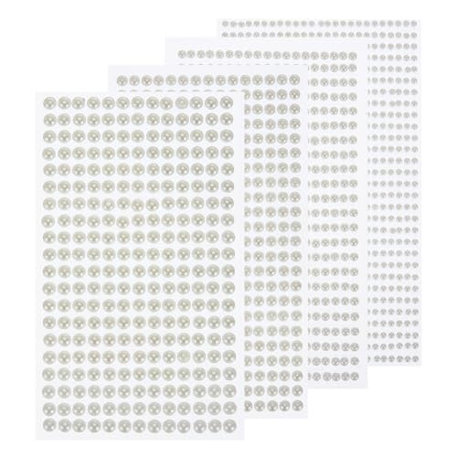 Sourcing Map 1792 Stück Helle Weiße Strasssteine