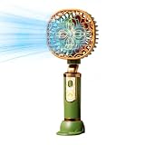 Portatile e : progettato come un ventilatore portatile compatto, questo dispositivo portatile leggero offre vantaggi di raffreddamento in viaggio, adattandosi comodamente alle borse e garantendo una facile conservazione, attraente per le persone che cercano strumento di raffreddamento adattabile per le vacanze o le commissioni quotidiane