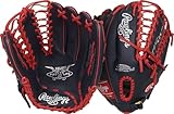 Rawlings | Select Pro Lite Series Mike Trout Youth Baseball Glove | 12.25" | Right Hand Throw | Navy/Scarlet