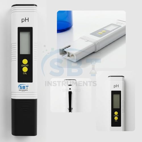 Image of Digital pH Meter with TDS & EC (3-in-1) | High Accuracy 0.00-14 pH Water Tester with LCD Display for RO, Aquarium, Hydroponics, Pool & Lab Use | Portable Pocket Pen Type Meter