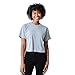 Harry Potter Expecto Patronum Women's Heather Gray Short Sleeve Crew Neck Crop Tee-XL