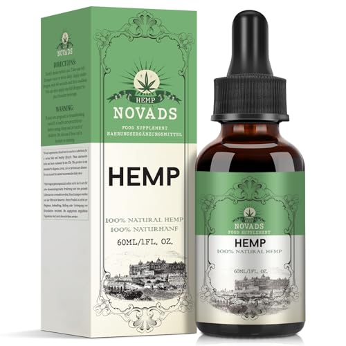 Natürliches Öl, reich an Omega 3-6-9 und Vitamin C & E, Vegan, Ohne Gentechnik, 60 ml