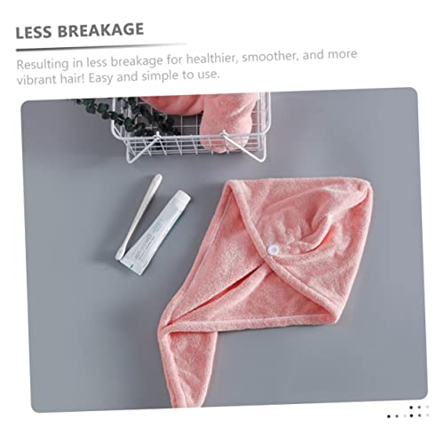 POPETPOP 12 Peças Touca De Cabelo Seco Envoltório De Cabelo Encaracolado Turbante Toalhas De Banho D