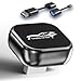 Produktbild Wireless Carplay & Android Auto Adapter, 2025 Upgrade Metalldesign Mini USB & Stabiler 2-in-1-Dongle, Converts Factory Wired to Wireless CarPlay Dongle for Cars from 2017, Plug and Play, No Latency