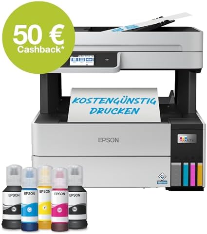 Epson EcoTank ET-5150 — šoninis vaizdas