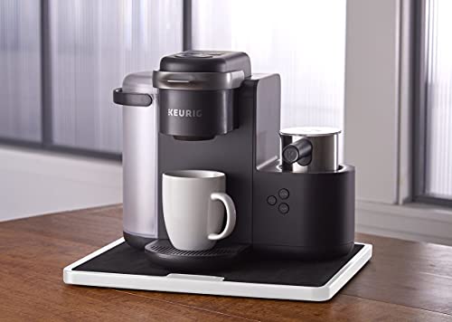 Nifty Large Appliance Rolling Tray - White, Home Kitchen Counter Organizer, Integrated Rolling System, Non-Slip Pad Top for Coffee Maker, Stand Mixer, Blender, Toaster - Thumbnail 6