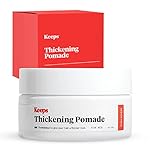 Keeps Matte Thickening Pomade for Men - Natural Ingredients for Fuller Hair: Biotin, Caffeine, Green Tea & Saw Palmetto - All-Day Medium Hold for All Styles