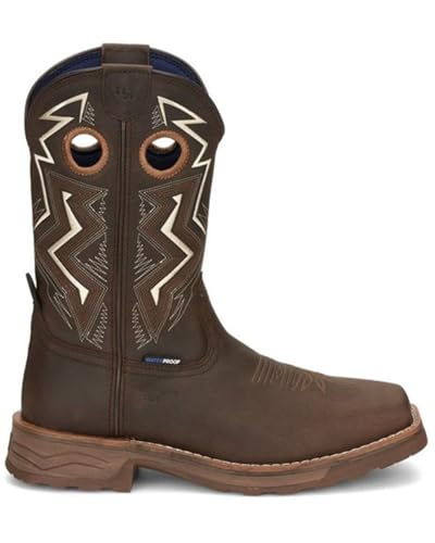 Tony Lama Men's Force 11" Wide Square Composite Toe Waterproof Work Boot2