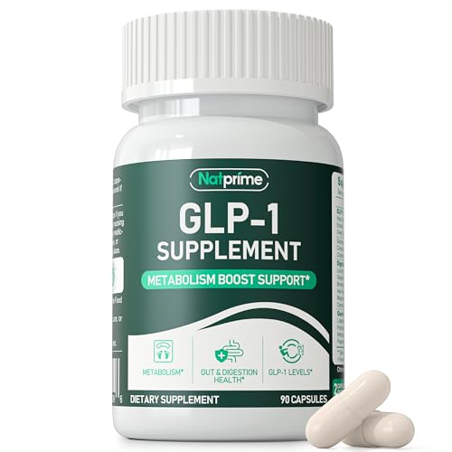 Natprime GLP-1 Supplement for Women & Men - Natural GLP 1 Support Glp Activate Glp1 Booster for...