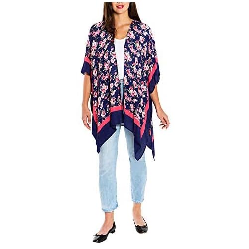 Ladies' Fashion Wrap 2020 (Navy Floral)