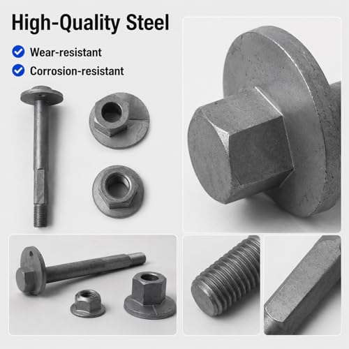 Qrstvyun Front Lower Control Arm Bolts and Nuts Fit for Dodge Ram 1500 2500 by Qrstvyun - Used condition - Image 3