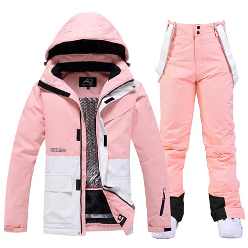 WOWULOVELY Women's Winter Skisuit Waterproof Windproof Ski Jacket...