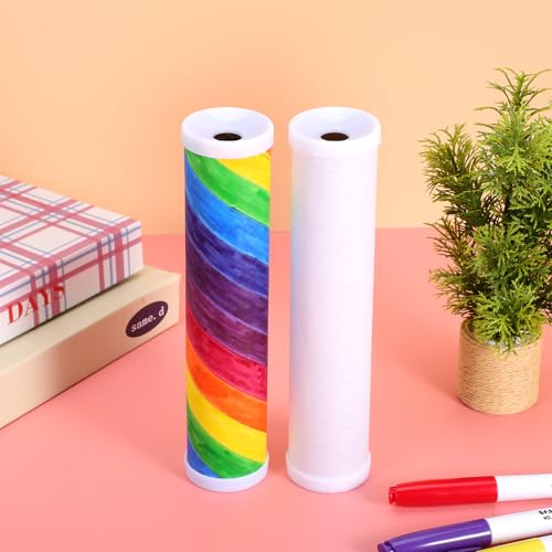 Kit de caleidoscopio DIY para tardes de juegos educativos en familia dentro del hogar 7