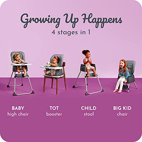 Century Dine On 4-In-1 High Chair | Grows With Child With 4 Modes, Berry #TOP1