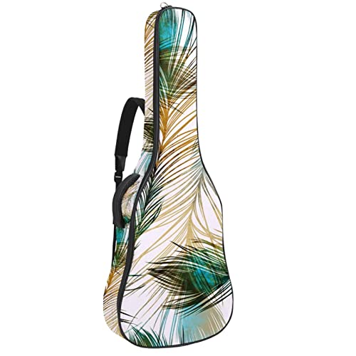 Sac à dos pour guitare étanche et épais Housse rembourrée antichoc avec organiseur de sac