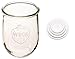 Weck - Large Glass Jars for Sourdough - Starter Jar with Glass Lid - Tulip Jar with Wide Mouth - Weck Jars 1 Liter Includes (Keep Fresh Cover)