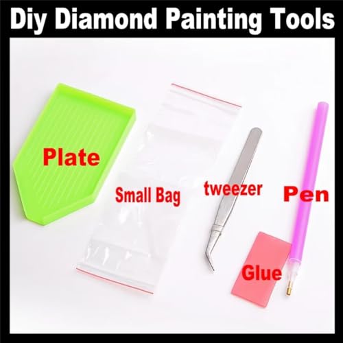 Kit complet peinture diamant 5D papillon fleur pour décoration