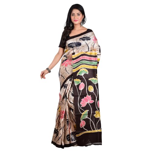 3stones pure silk saree in pure silk – image 6