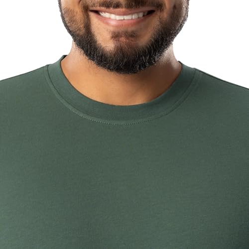 IZOD Men's Short Sleeve Jersey Top and Printed Pants Pajama Sleep Set3