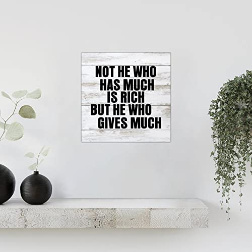 Panneau mural en bois avec citation objet déco maison et cuisine - 7