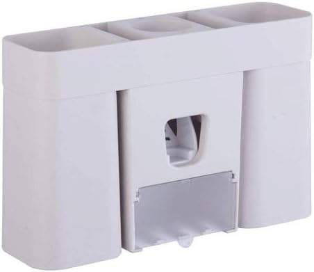 Plastic Toothbrush Cup Holder, Wall-Mounted Washing Set