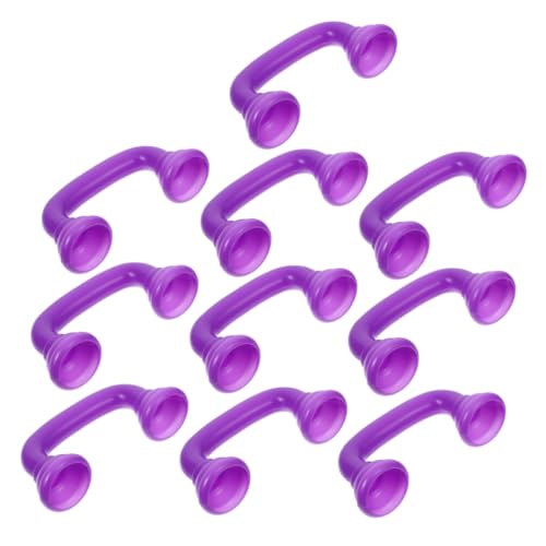 HONMEET Realistic Phone Toys for Boys and Girls 10pcs Reading Phones Speech Correction for Boys and Girls' Education