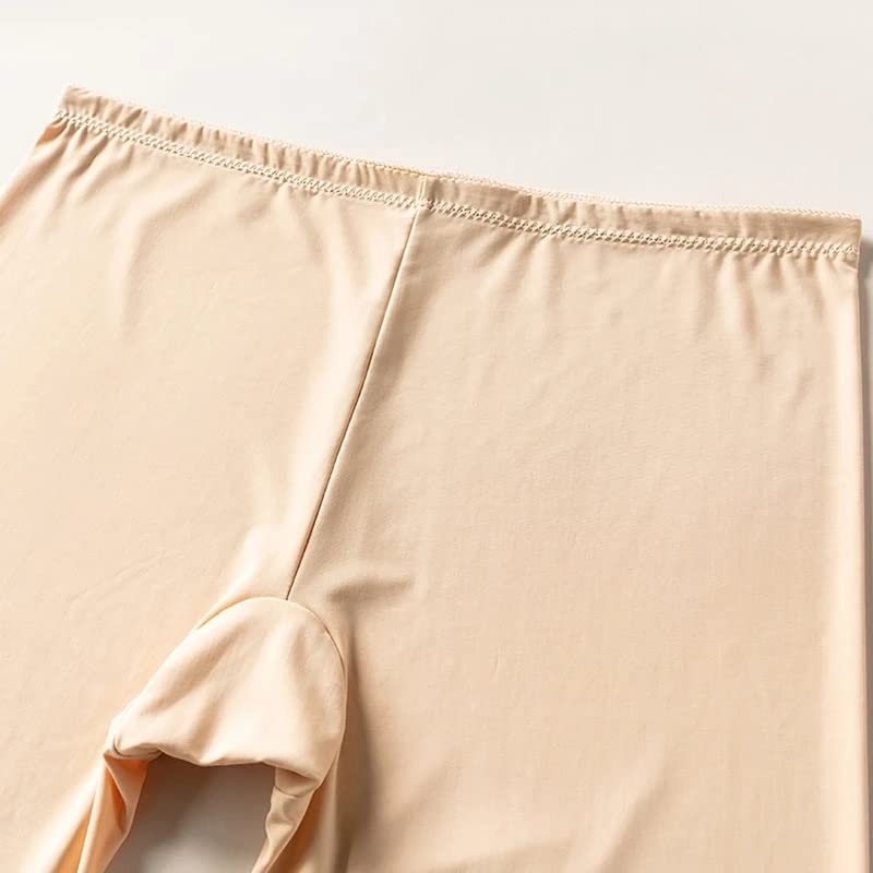 Short de sécurité grande taille en soie de glace sous jupe invisible