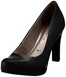  Tamaris Damen 22426 Plateaupumps, schwarz, 38 EU
