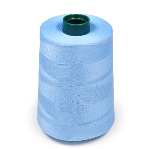 Polyester Cone Thread, Light Blue (32145), Poly Wrapped Poly, Tex 40, 6000 Yards, USA Made
