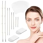 1 set Cinta lifting facial,Cinta lifting facial,Cinta lifting facial,Cinta lifting facial y cuello instantáneo,Parches antiarrugas para piel flácida 20 parches + 8 cuerdas de lifting