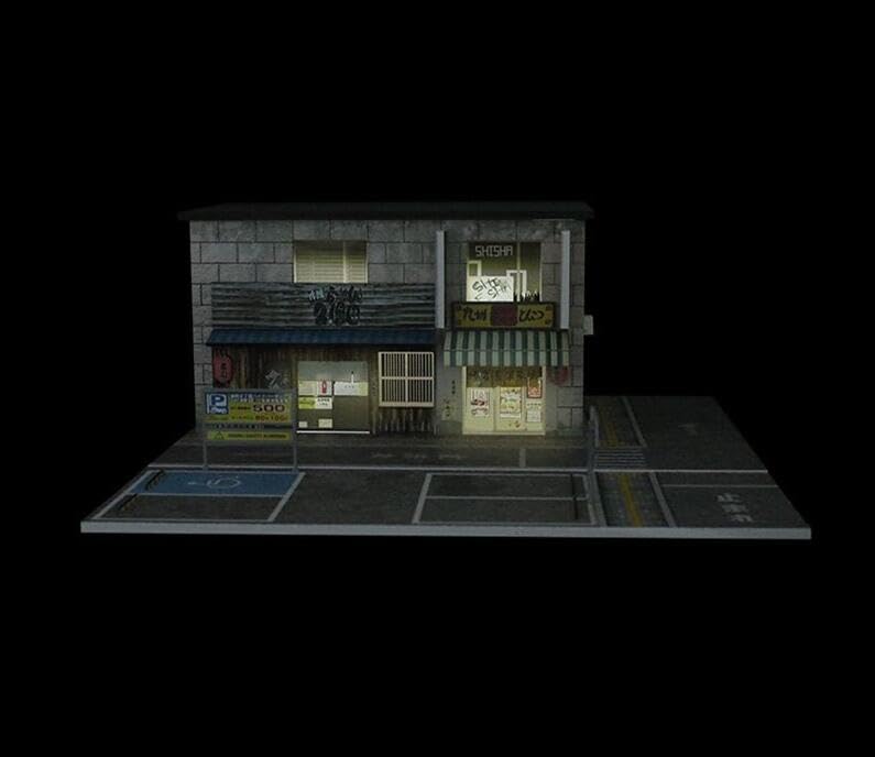 【送料込み・即日発送】ジオラマ 1/12サイズ ファミリーレストラン ① Amazon.co.jp: コンビニ ジオラマ 組み立て式ローソンLAWSON