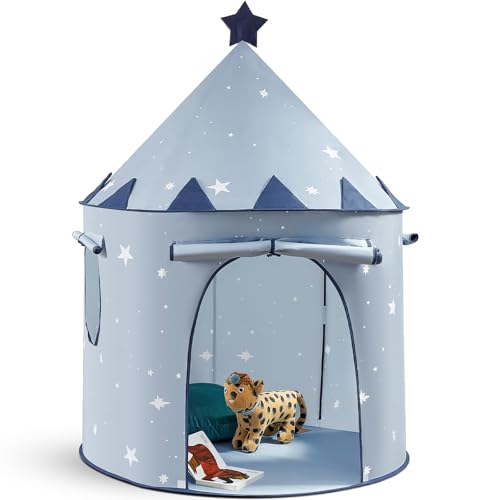 Tiny Land Kids Play Tent, Pop-Up Cute Toddler Tents, Portable Baby Tent for Indoor Fun & Imagination